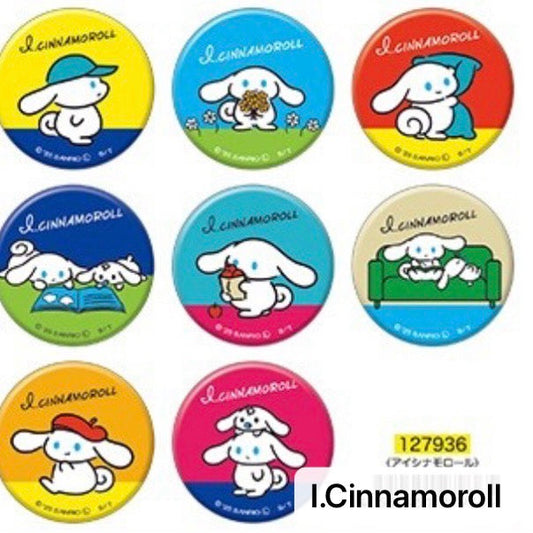 SANRIO | Secret Can Badge 5.6×3×5.6cm (I.CINNAMOROLL)