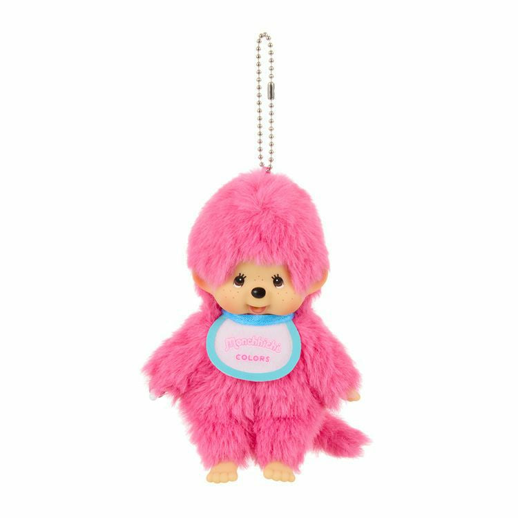 Monchhichi | Plush Keychain Bag Charm 135×85×55m (Color Pink)