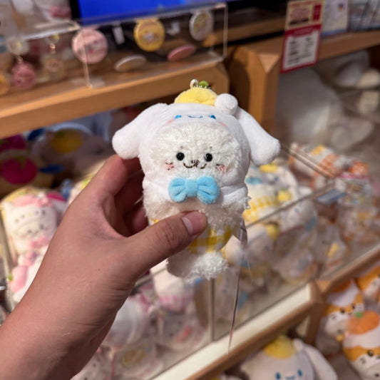 Sirotan x Sanrio Characters | Cinnamoroll Mascot Holder Bag Charm Keychain (Fruit)