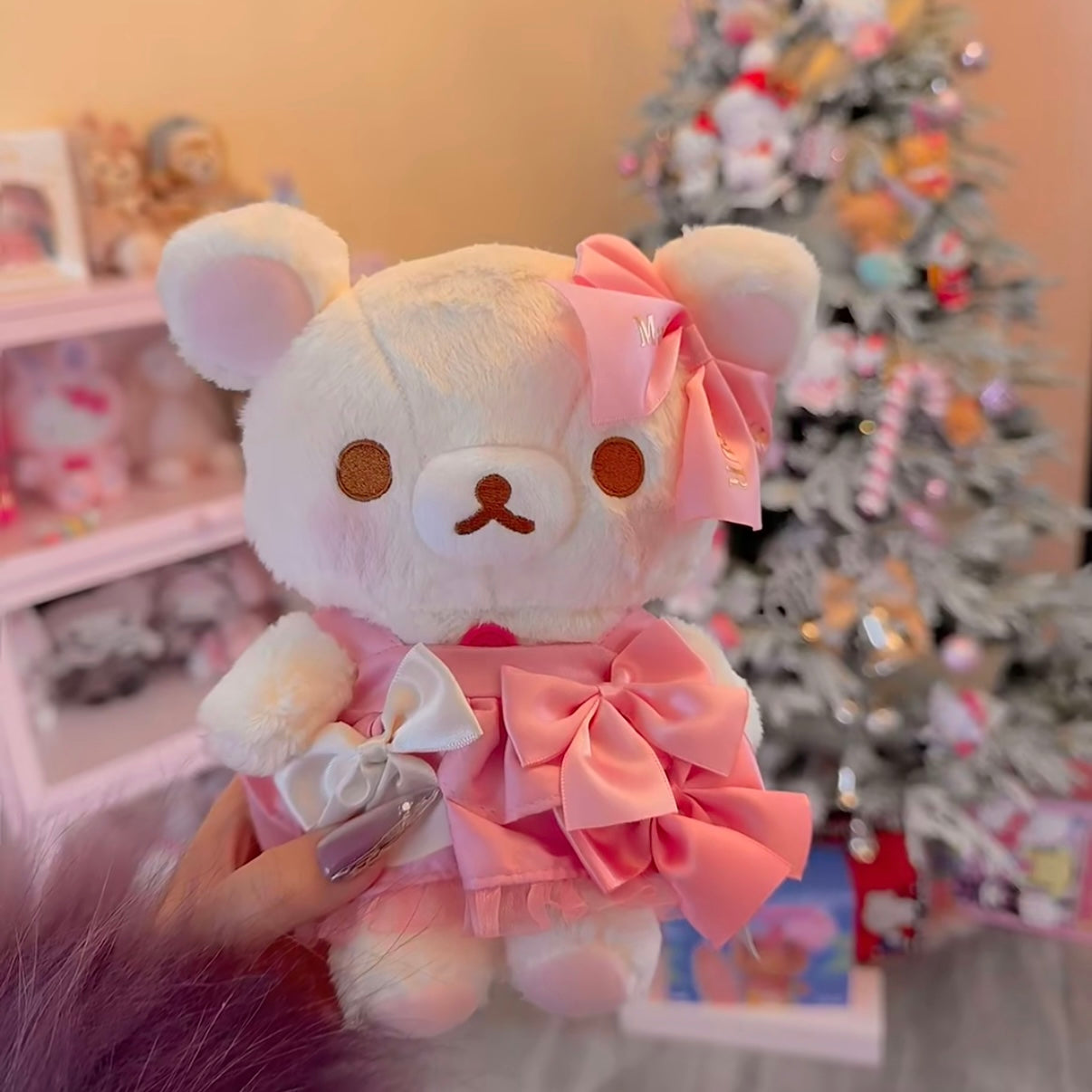 Maison de Fleur x Rilakkuma | Korilakkuma Special Collabo Plush Toy / Plush Doll M