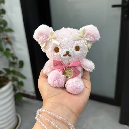 Maison de Fleur x Rilakkuma | Korilakkuma Special Collabo Bag Cham Mascot Holder Plush Keychain
