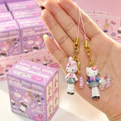 SANRIO | MM KU KT Trading Charm Mascot Strap Blind Box  (Gogo Gal Collection)