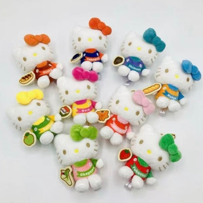 Hello Kitty X Shinkansen Train Station | Secret Mascot Holder Plush Keychain Bag Charm Blind Box 80mm (JR)