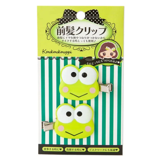 Sanriohair Clip 2 Set Kero Keroppi