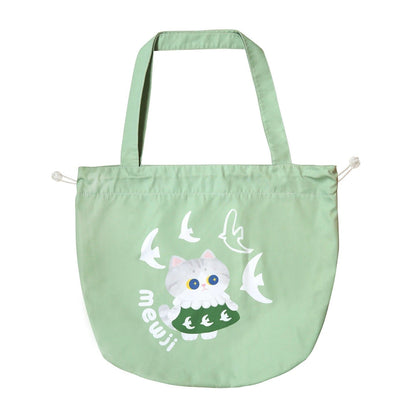 MEWJI♡ Tote Bag Eco Bag 380x450mm (Green)