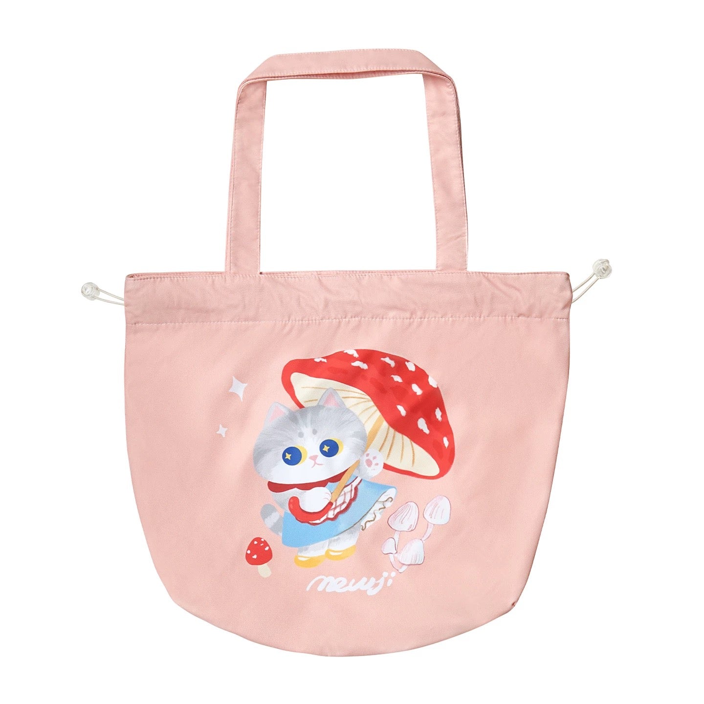 MEWJI♡ Tote Bag Eco Bag 380x450mm (Pink)