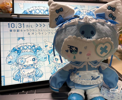 【Limit 1】SANRIO x MU DOLLY MIX | Kuromi Blue Plush Toy Plush Doll 175×220×110mm