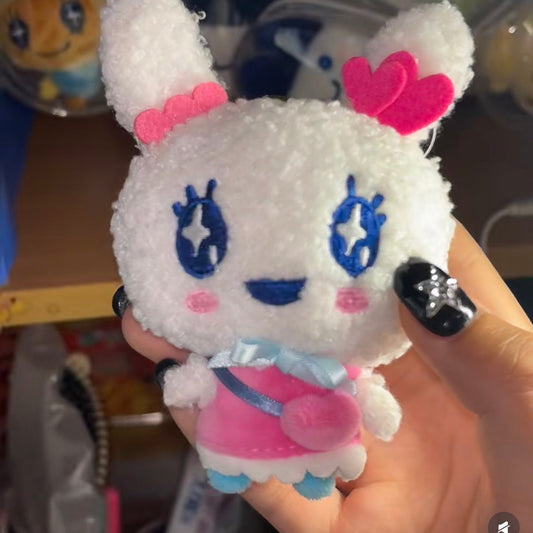 Tamagotchi | Mascot Keychain Plush Keychain 110×125×90mm (Lovelitchi)