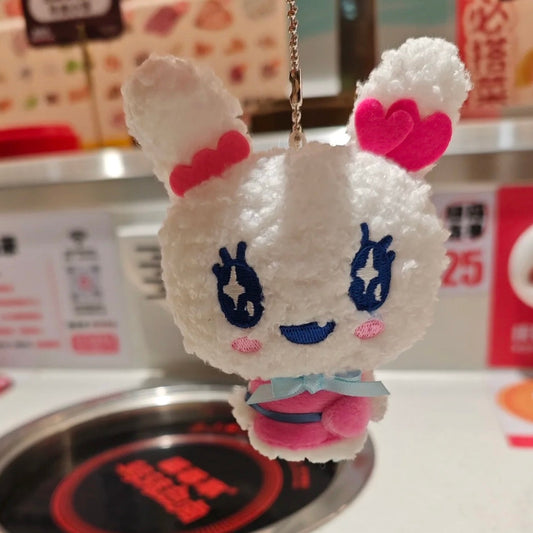 Tamagotchi | Mascot Keychain Plush Keychain 110×125×90mm (Lovelitchi)