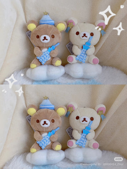 SAN-X | Rilakkuma x Tokyo SkyTree Rilakkuma Plush Keychain Mascot Holder Bag Charm