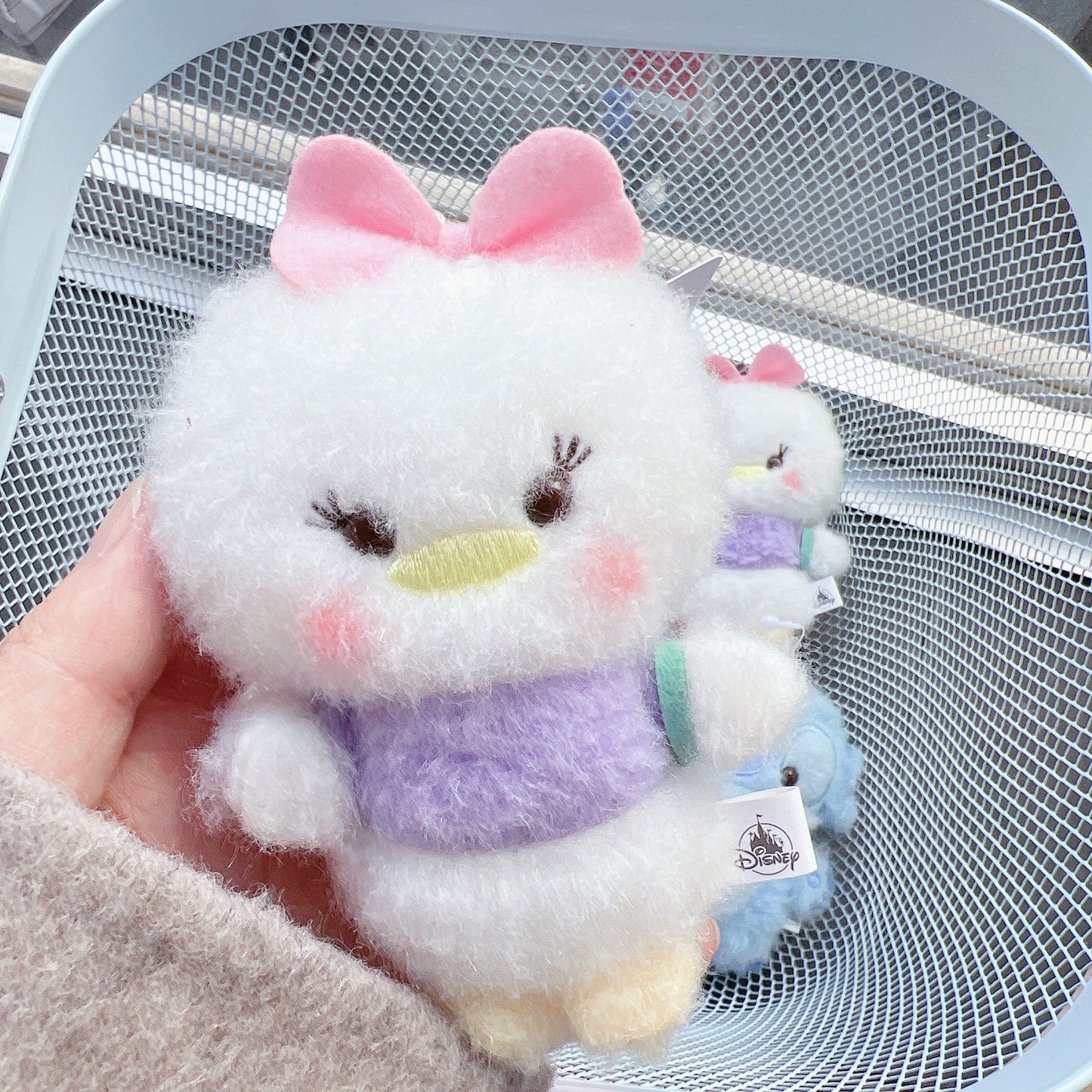 Disney | Stuffed Keychain Soft Flat Approx.15Cm / Daisy Duck