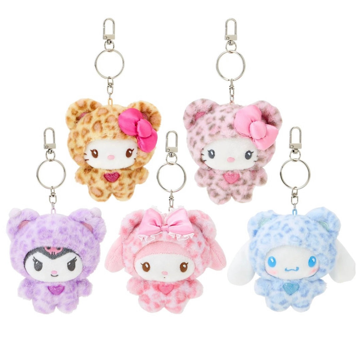 Sanrio | Mascot Holder Plush Keychain 8×5×14Cm (Gal Kuma)