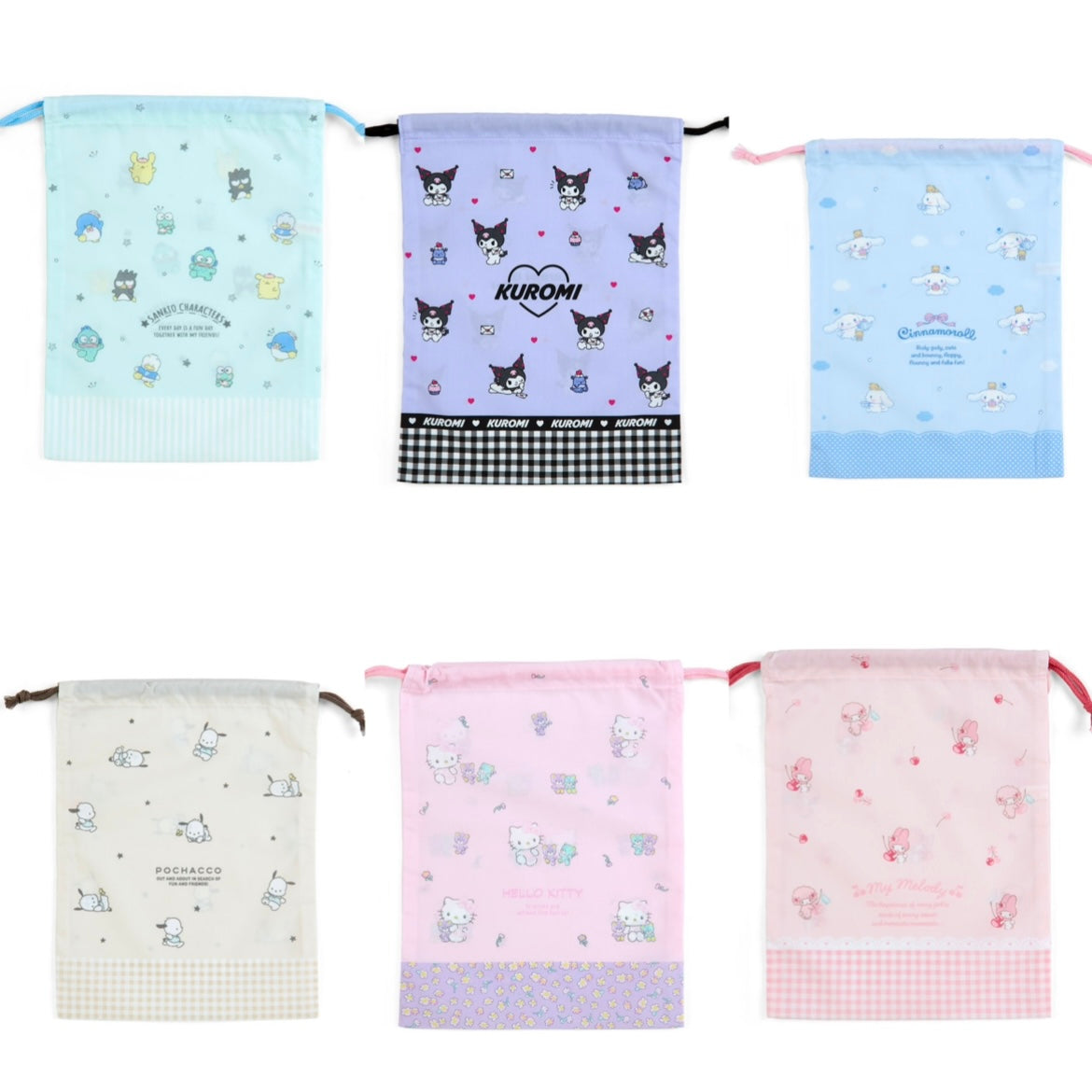 Sanrio | Drawstring Bag M 20 X 0.3 26Cm /