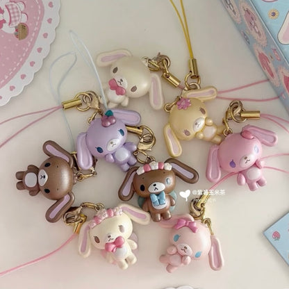 SPINNS x SANRIO | Sugarbunnies Secret Trading Mascot Straps Blind Box (Randomly Shipped)