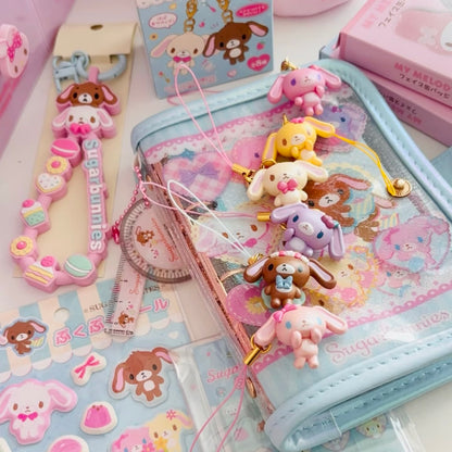 SPINNS x SANRIO | Sugarbunnies Secret Trading Mascot Straps Blind Box (Randomly Shipped)