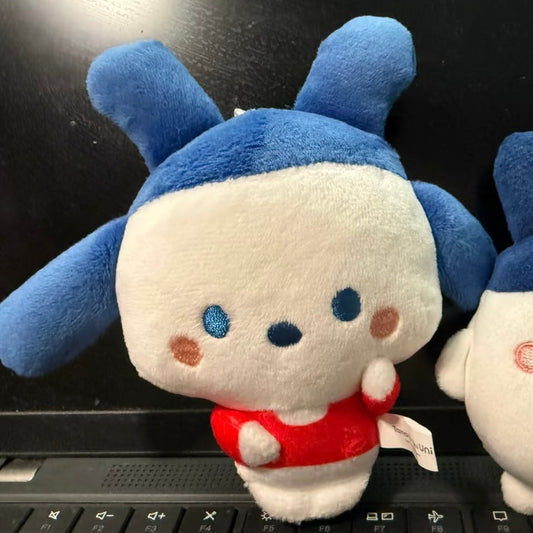 Tamagotchi x Sanrio | Mimitchi x Pochacco Ball Chain Keychain Mascot Holder Bag Charm 100mm Approx.