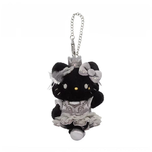 SANRIO | Hello Kitty Black Mascot Holder Bag Charm Keychain (Ballerina)