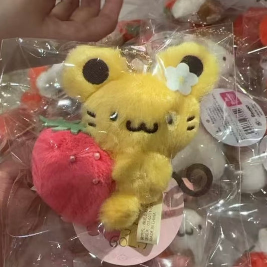 SANRIO | Scone Mascot Holder Bag Charm (Pompompurin 30th Anniversary Strawberry Friends)