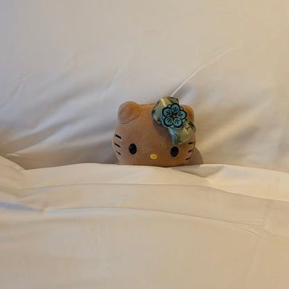 SANRIO | Hello Kitty Tanned Mascot Holder Bag Charm (The Kahala Limited)