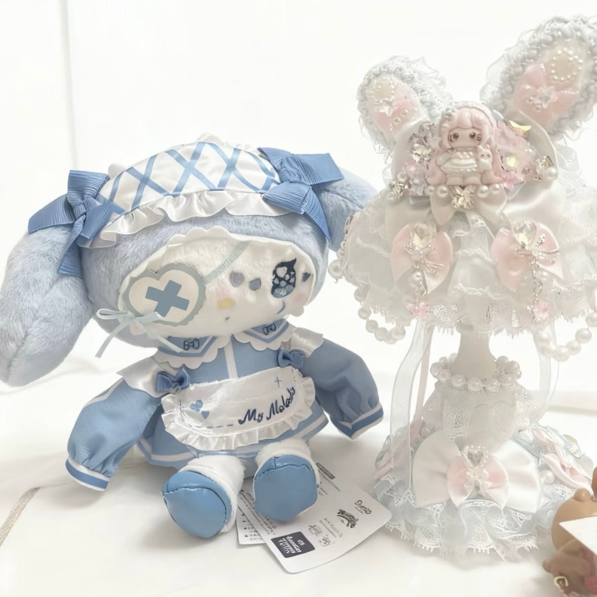【Limit 1】SANRIO x MU DOLLY MIX | My Melody Blue Plush Toy Plush Doll 175×220×110mm