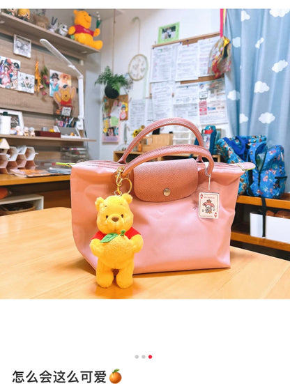 Disney | Disney Store Japan Yuzu Winnie The Pooh Plush Keychain 13.5×7.3×8Cm / //