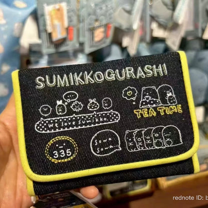 SAN-X | Sumikko Gurashi Denim Wallet（Kurashiki Limited)