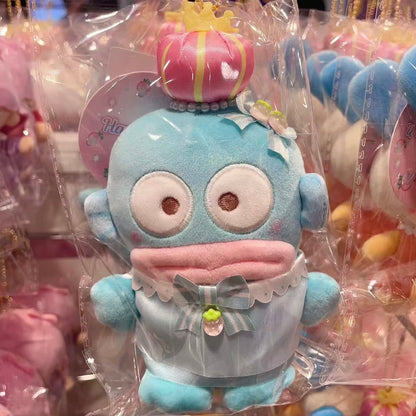 SANRIO x Kthings| Hangyodon Mascot Holder Plush Keychain Bag Charm (Crown)