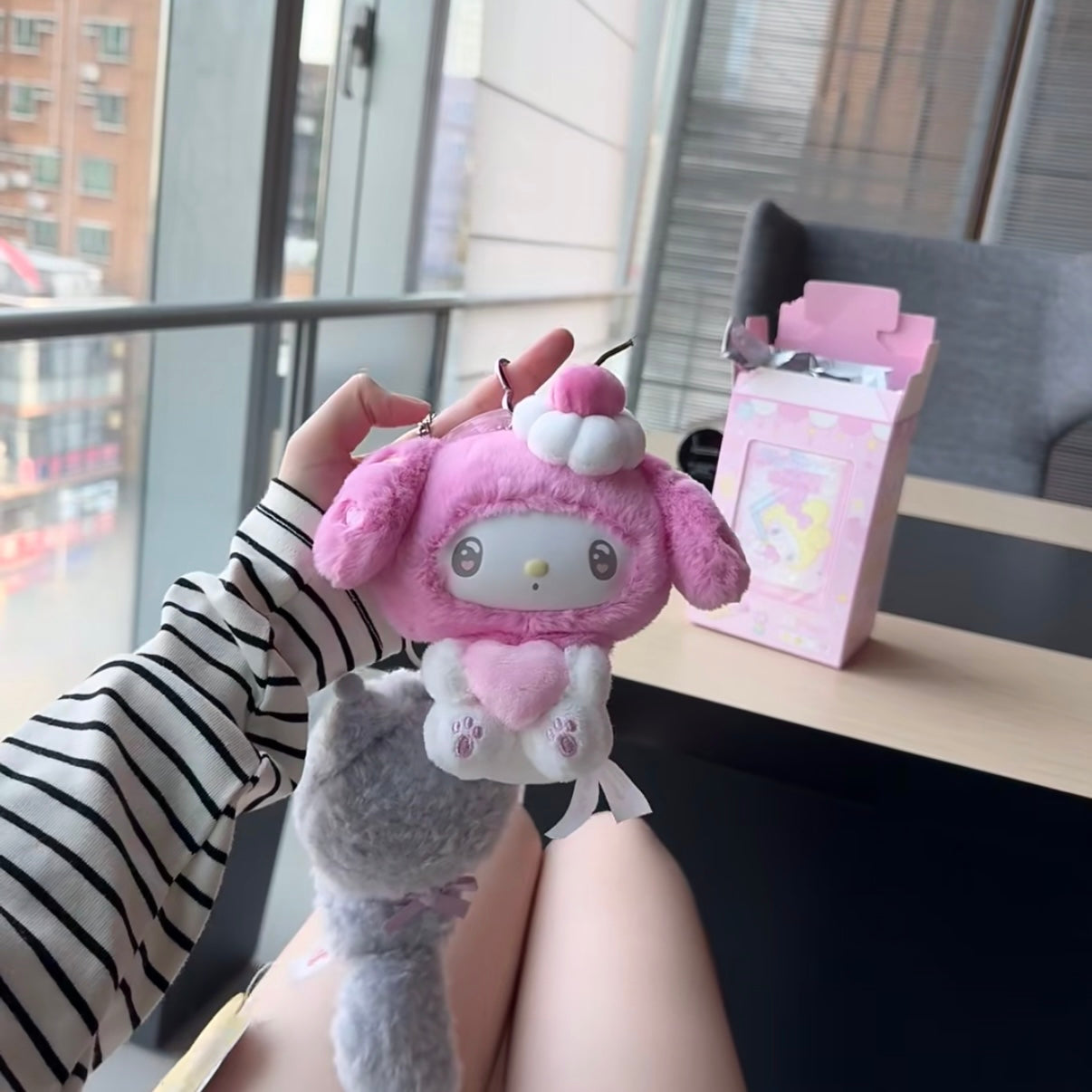 【Pre-Order】SANRIO x TOP TOY | My Melody 50th Anniversary Milk Candy Series Plush Keychain Blind Box