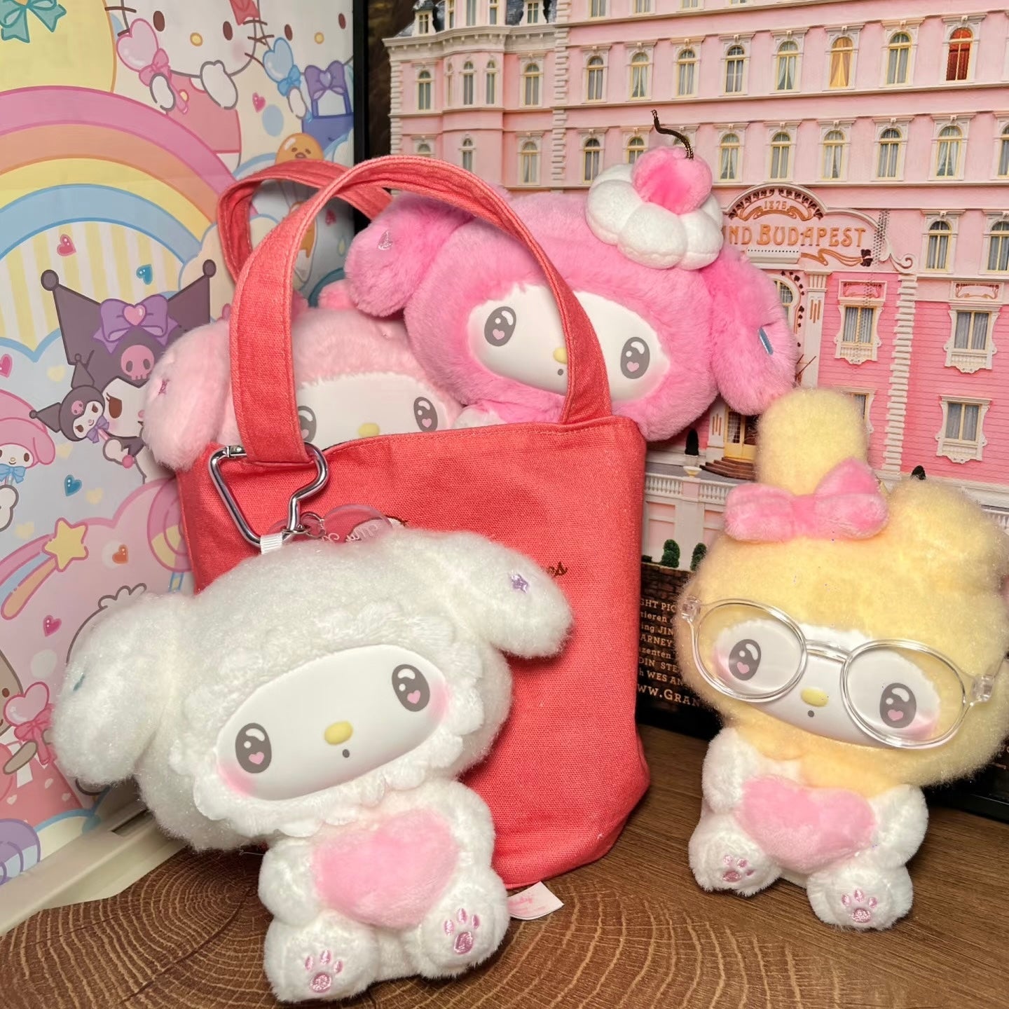 【Pre-Order】SANRIO x TOP TOY | My Melody 50th Anniversary Milk Candy Series Plush Keychain Blind Box