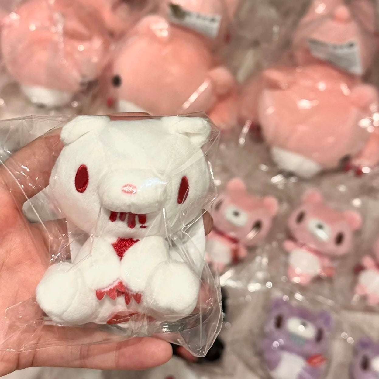 Gloomy Bear | White Mini Plush Toy Plush Doll 7.1cm Approx. (25th ANNIVERSARY TOUR)
