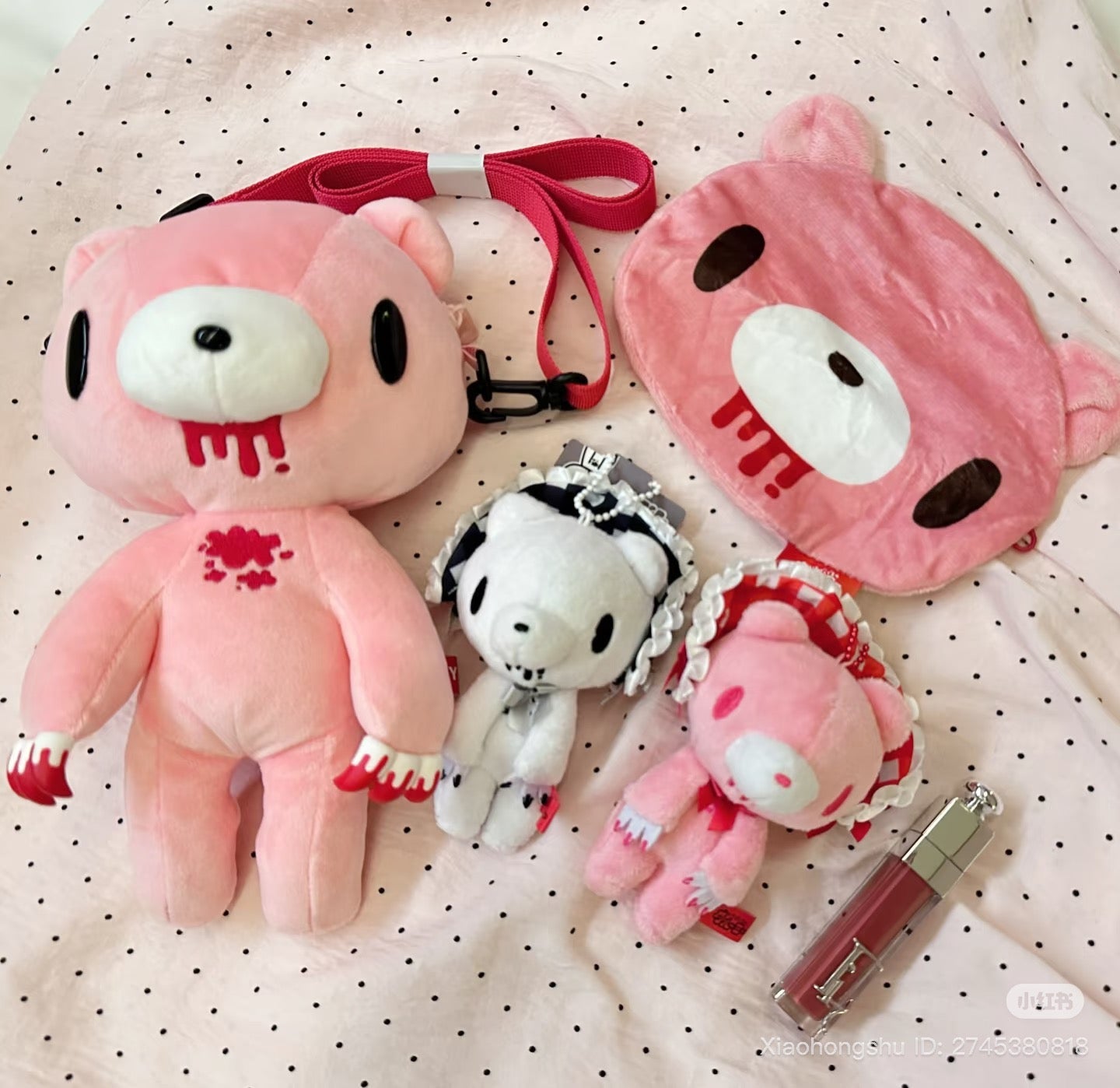 Gloomy Bear | Plush Bag Shoulder Bag Crossbody Bag 25.2cm (25th ANNIVERSARY TOUR)