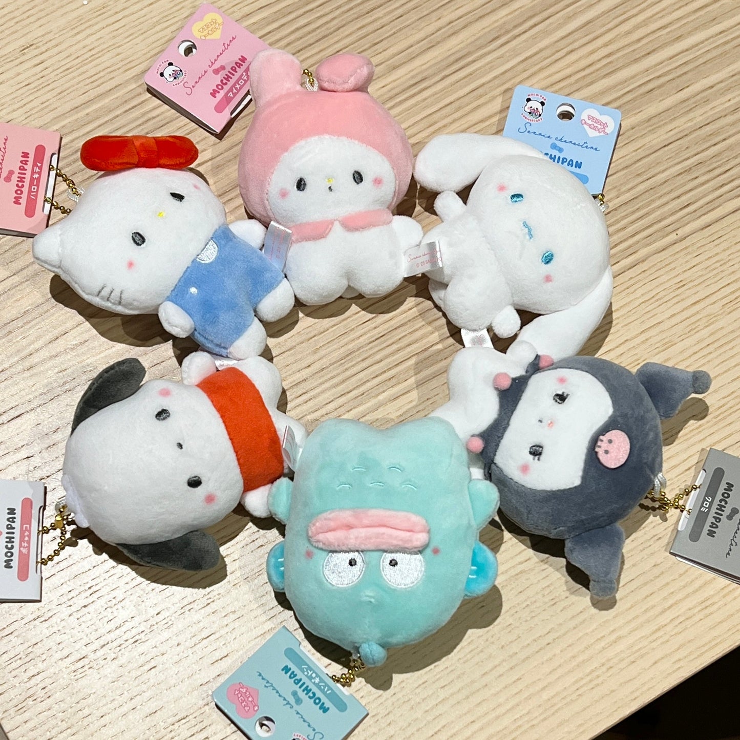 Sanrio X Mochi Panda | Keychain Mascot 10.5Cm ///