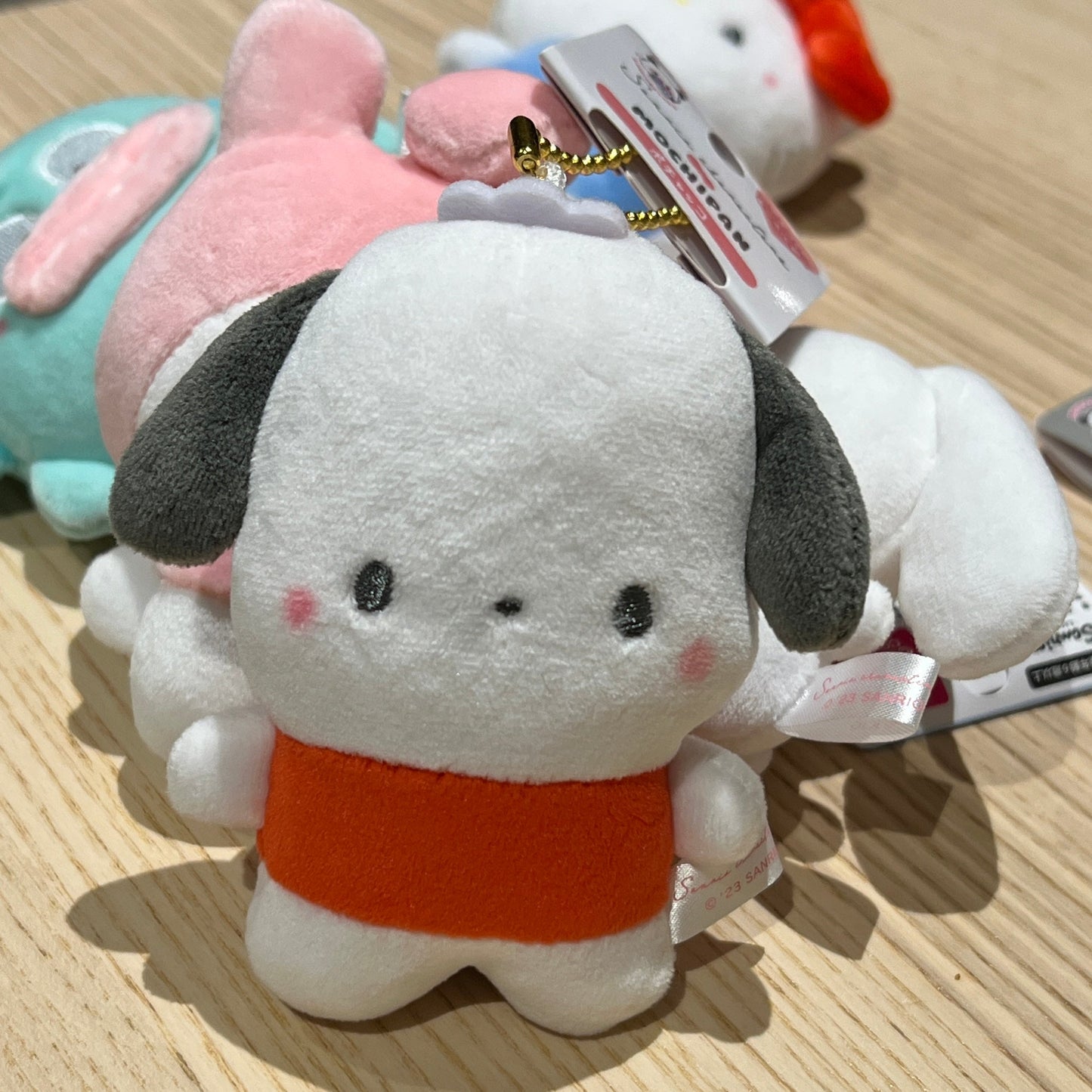 Sanrio X Mochi Panda | Keychain Mascot 10.5Cm /// Pochacco