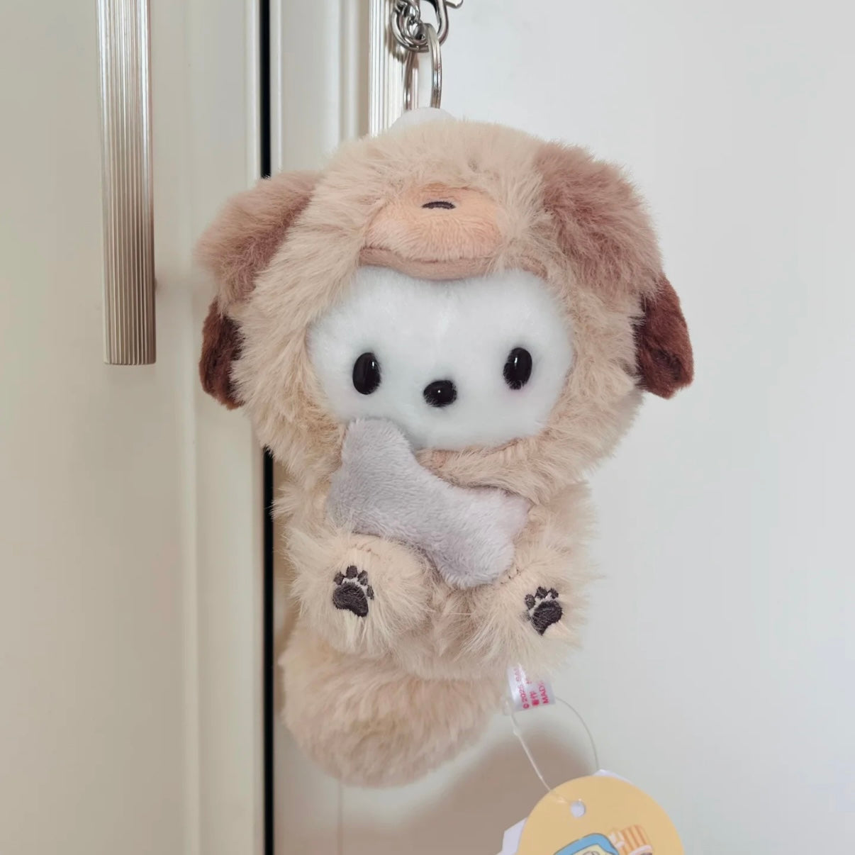 SANRIO | Pochacco Mascot Holder Plush Keychain 16cm Approx. (Fluffy Dog)