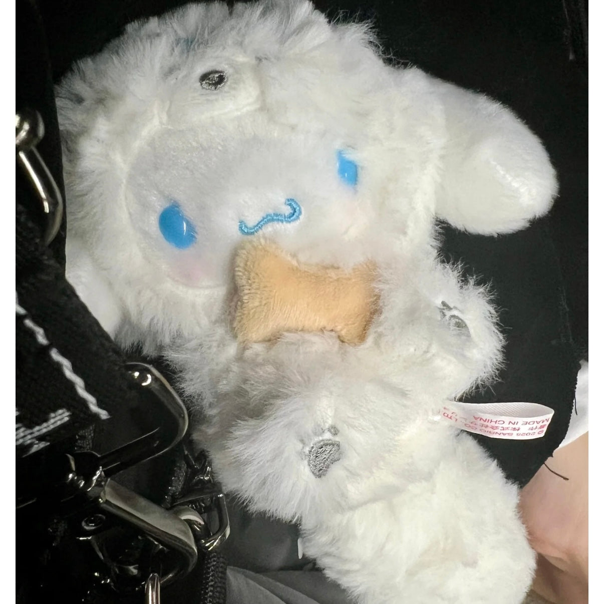 SANRIO | Cinnamoroll Mascot Holder Plush Keychain 16cm Approx. (Fluffy Dog)
