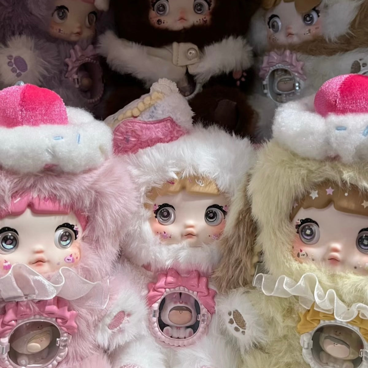 Nommi x AMLLS | A Bite of Sweetheart Series Plush Blind Box (order 6 for a complete box)