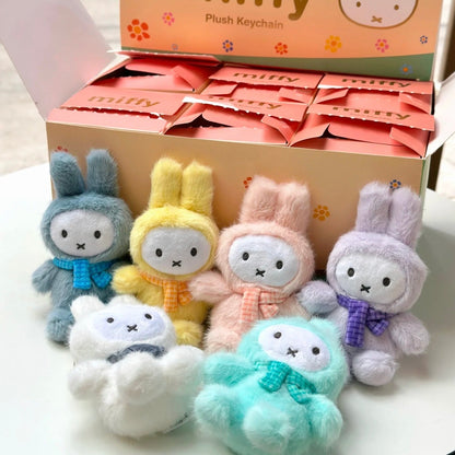VIPO x Miffy | Plush Keychain Blind Box 13.5cm Approx. Random (Order six to get a complete box)