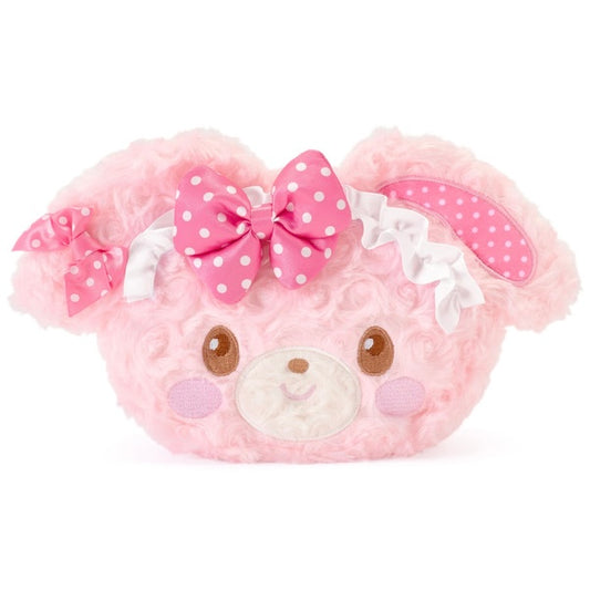 SANRIO | Bonbonribbon Curly Fur Head Dress Face Pouch 120x180x60mm