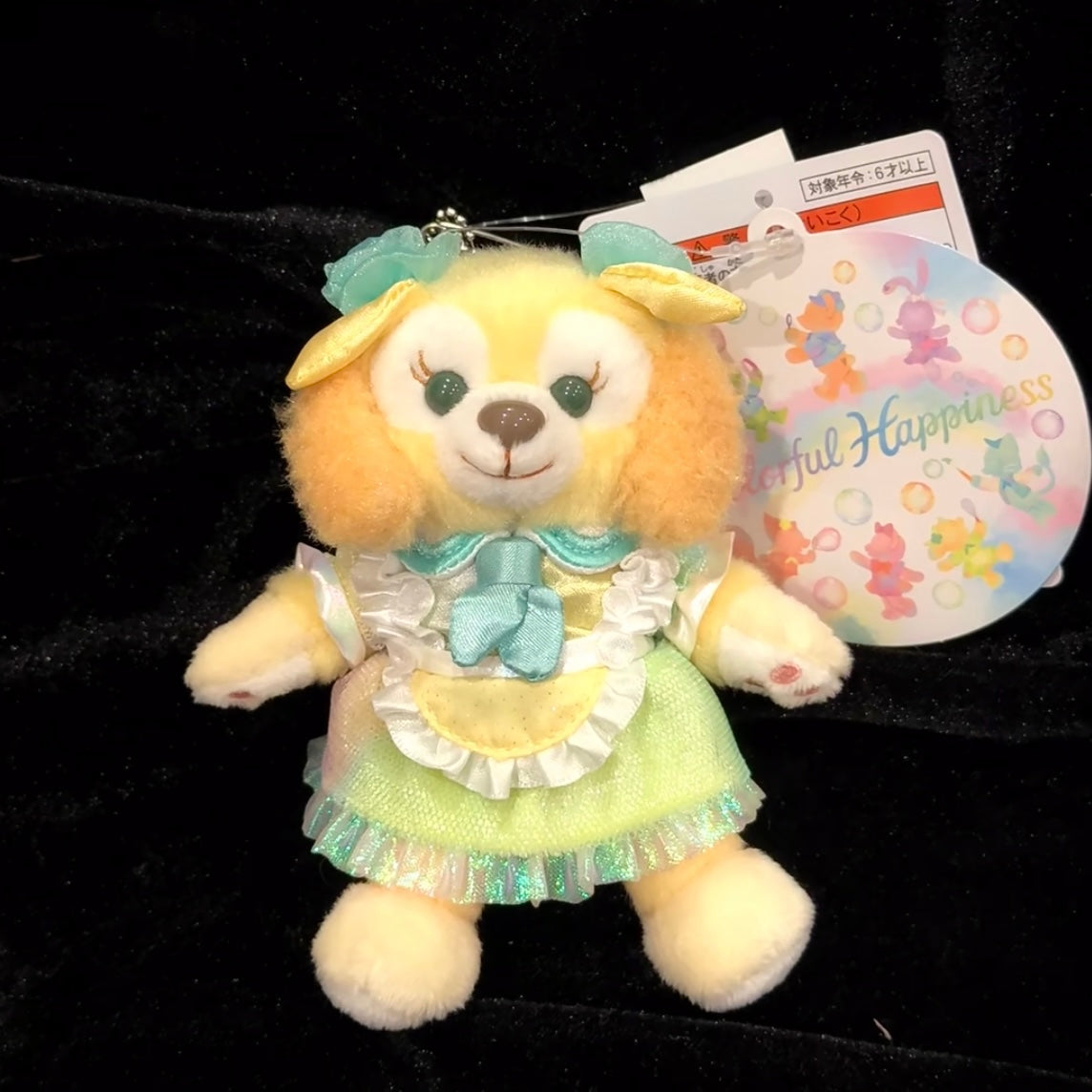 DISNEY | TokyoDisneySea Duffy and Friends CookieAnn Mascot Holder Plush Keychain with Badge (20th Anniversary