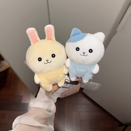 Nagano Characters | Hachiware Potetama Plush Toy Plush Doll 140x100x90mm (It looks like something)