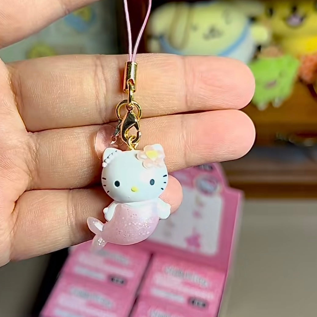 SANRIO | Hello Kitty Secret Trading Mascot Phone Strap Keychain Blind Box 4×3.5cm Vol.3 (Style up Ver.) order 8 for a