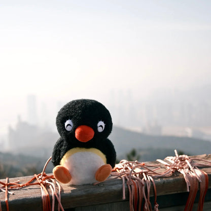 Pingu | Rolling Plush Toy Plush Doll 110x120x85mm (Smiling)
