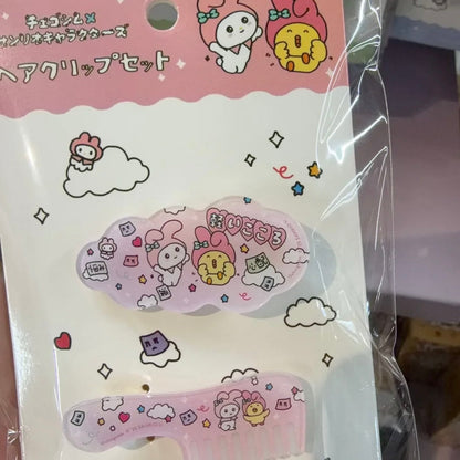 SANRIO x Choigosim | My Melody Acrylic Hair Clip Set