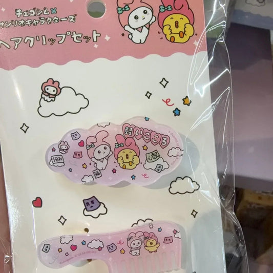 SANRIO x Choigosim | My Melody Acrylic Hair Clip Set