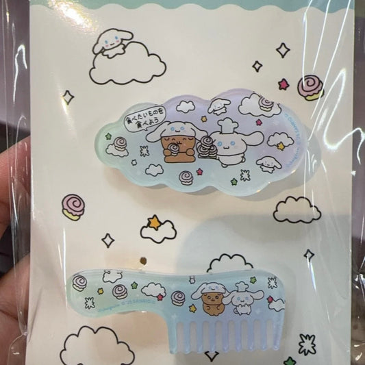 SANRIO x Choigosim | Cinnamoroll Acrylic Hair Clip Set