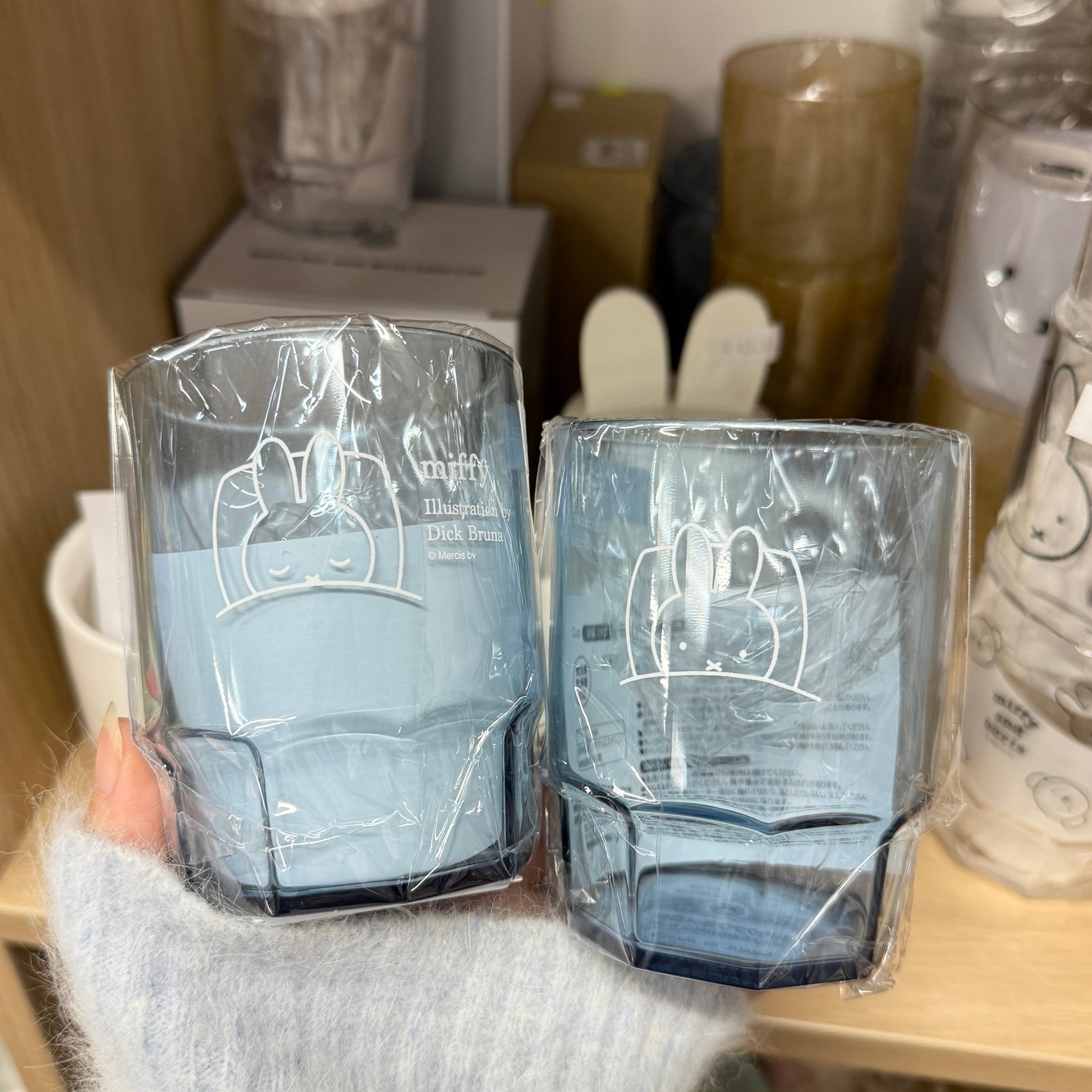 MIFFY | Stacking Cups W72×H90×D72mm (Light Blue)