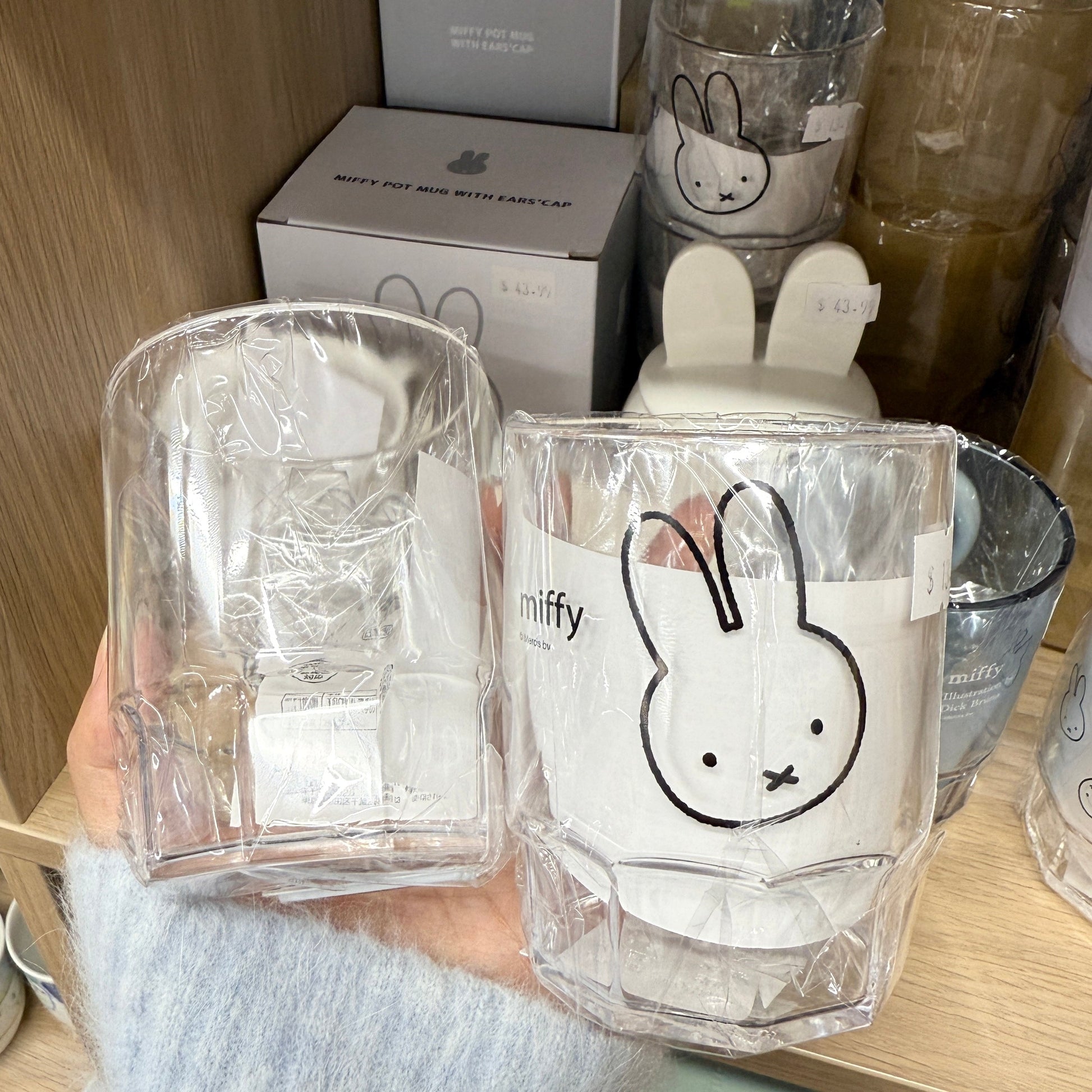 MIFFY | Stacking Cups W72×H90×D72mm (Clear - A)