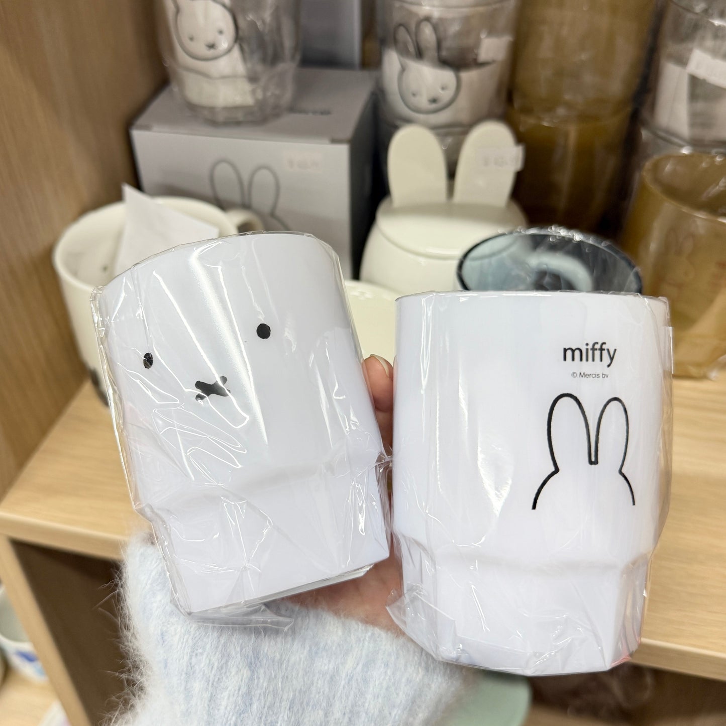 MIFFY | Stacking Cups W72×H90×D72mm (White)