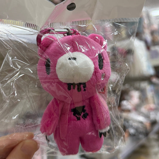 Gloomy Bear | Pink Mascot Holder Bag Charm Plush Keychain with Carabiner 115×70mm