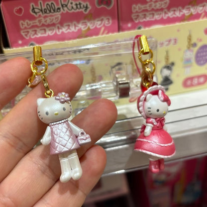 SANRIO | Hello Kitty Secret Trading Mascot Phone Strap Keychain Blind Box 4×3.5cm Vol.3 (Style up Ver.) order 8 for a